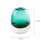 Belgian Design Light Luxury Thick Transparent Glass Vase Decoration Hydroponic Handicrafts Home Decoration Ornaments