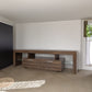 Brown simple modern TV stand