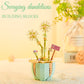 Succulent Blocks Assembled Plants Simulation Bouquet Potted Children's Toys Creative Ornaments Model