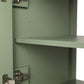 36" Bathroom Vanity with Sink, Double Door Cabinet, Large Drawer, and Flip Drawer, Green Finish