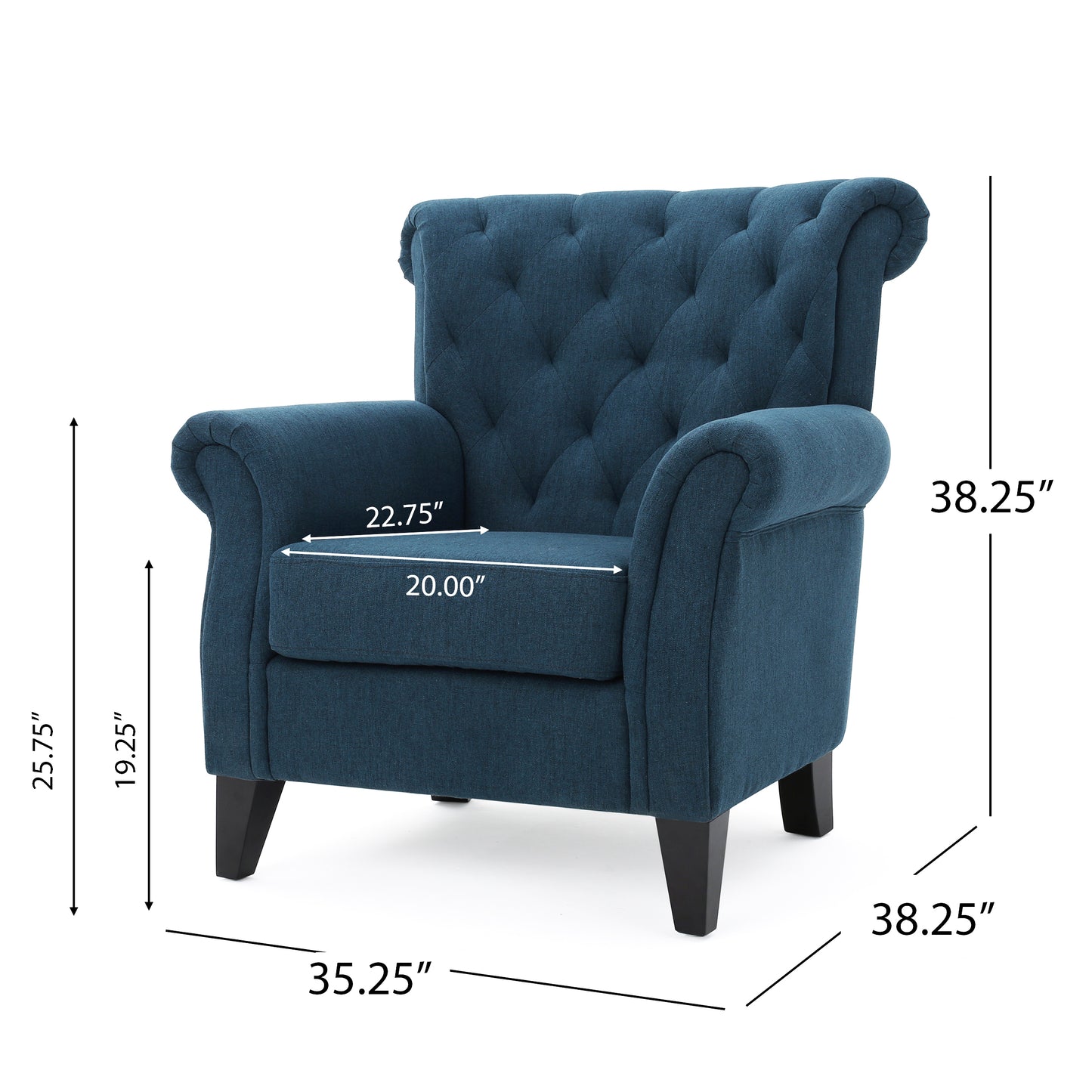 SPRINGFIELD TUFTED CHAIR