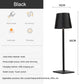 Nordic charging iron art high footed cup table lamp, bedroom bedside touch creative small night light, modern and simple living room night light