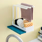 Kitchen Sink Rack Desktop Wall-Mounted Dual-Use Drain Rag Rack Multi-Functional Sponge Steel Ball Storage Rack