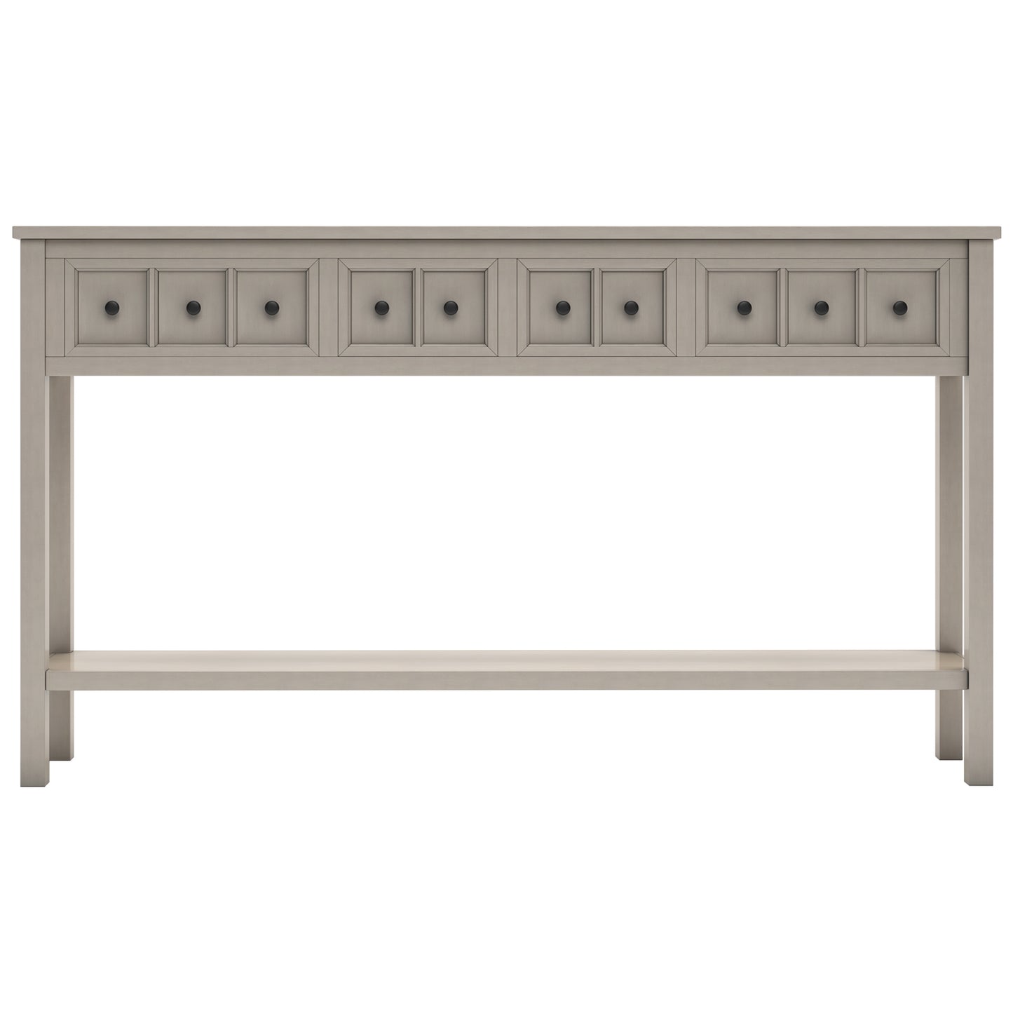 TREXM Rustic Entryway Console Table