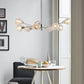 Modern Crystal Chandeliers, 9 Lights Chrome Chandelier for Living Room Bedroom (Bulbs Not Included)