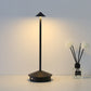 Modern and Simple Metal Luxury Table Lamp, Living Room, Bedroom, Bedside Study, Creative and Warm LED Dimming