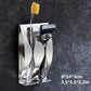 Toothbrush Shaver Holder Rustproof Polished Stainless Steel Organizer Sticky Wall Mounted Bathroom Shower Toothbrush Shelf