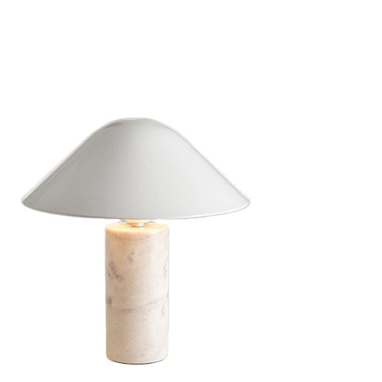 Nordic Modern Minimalist Living Room, Bedside Designer, Study, Personalized Creativity, Fashionable Marble Mushroom Table Lamp