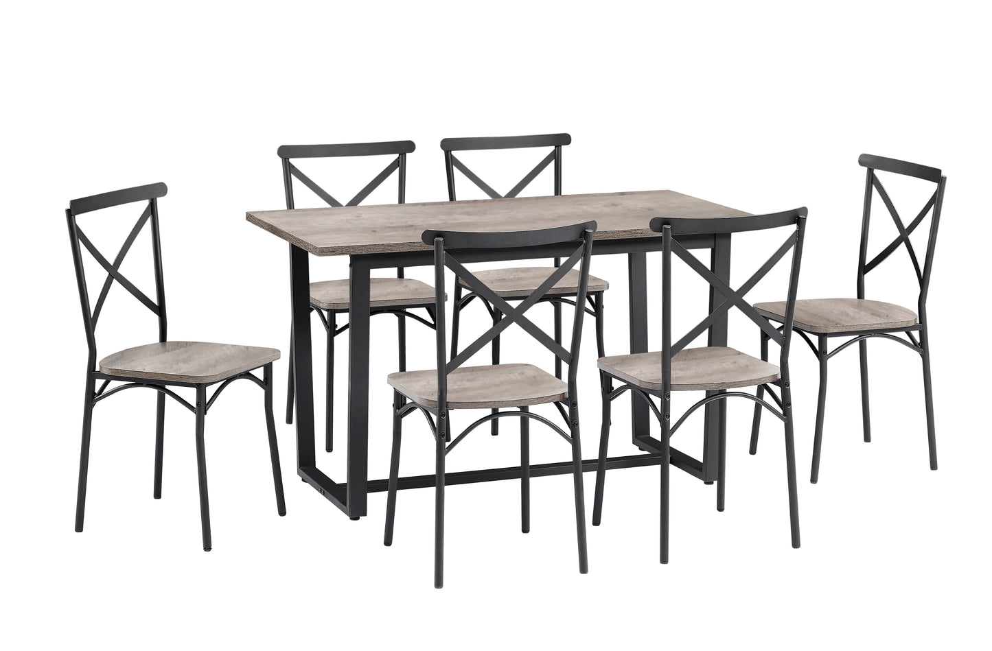 7-Piece Dining Set, Perfect for Kitchens and Breakfast Nooks, Modern Design for Dining Rooms