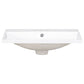 Bathroom Vanity Top Only White Basin 3-Faucet Holes