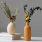 Ceramic Vase Set, Three-Piece Decorative Home Decor for Living Rooms and Flower Arrangements