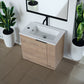 Bathroom Vanity with Sink 22 Inch for Small Bathroom,Floating Bathroom Vanity with Soft Close Door,Small Bathroom Vanity with Sink, 22x13 (KD-Packing)