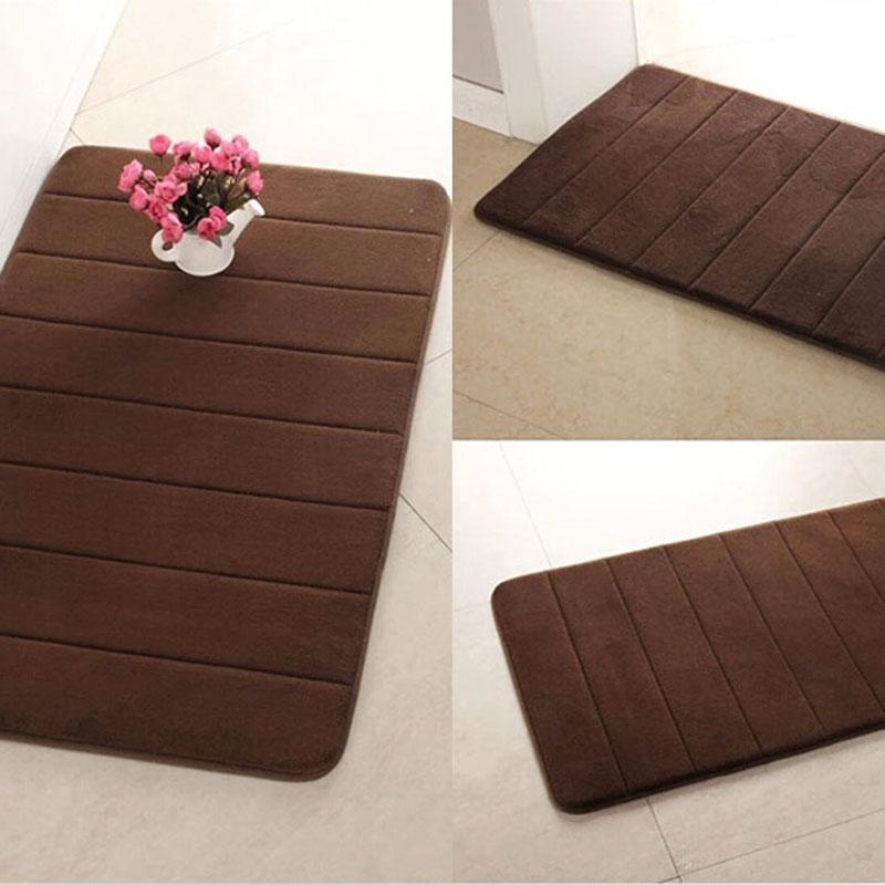 Memory Foam Bath Mats Bathroom   Rug Bathroom Rug Toilet Mat Doormat