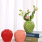 Strawberry Jar Cute Strawberry Shaped Flower Arrangement Home Vase Storage Jar