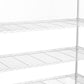 7 Tier Wire Shelving Unit 2450 LBS NSF Height Adjustable Metal Garage Storage Shelves with Wheels White