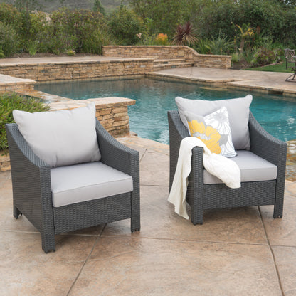 ANTIBES Armchair Set of 2, Modern Design with Comfortable Upholstery for Living Rooms