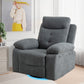 270-Degree Rotating Electric Recliner with LED Light, USB+C Charging Port, and Adjustable Backrest