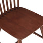 4 dining chairs, walnut wood, rubberwood material, dining chairs, solid wood chairs, solid wood dining table chairs