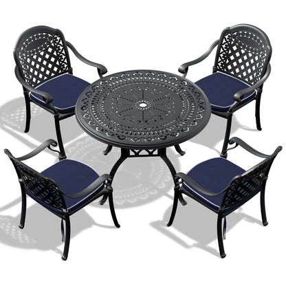 5-Piece Aluminum Patio Furniture Set