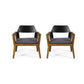 Soho Club Chair MP2, Set of 2, Modern Design for Living Rooms and Offices