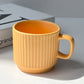 Macaron Candy-Colored Ceramic Mug Ins Style Simple Coffee Cup Event Gift Promotion Souvenir Water Cup