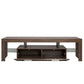 Brown simple modern TV stand