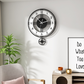 Acrylic Clock Pendulum Modern Design Clock Creative Quartz Silent Watch Home Decor