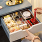 Transparent Drawer With Built-In Partition Box Dressing Table Cosmetic Lipstick Can Be Stacked For Storage Classification Of Desktop Debris