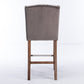 A&A Furniture Counter Height Bar Stools Upholstered