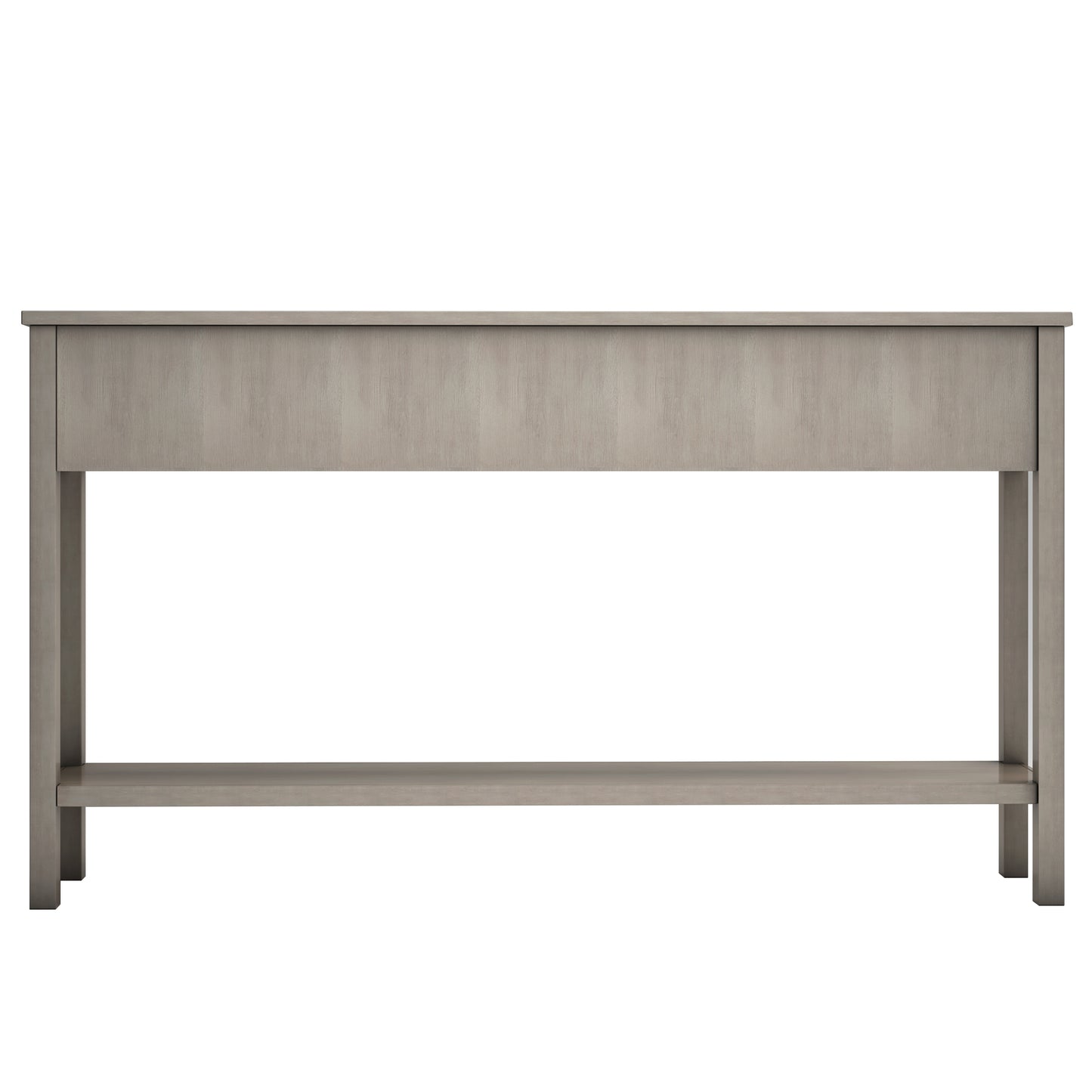 TREXM Rustic Entryway Console Table