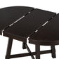 TREXM Farmhouse Round Extendable Dining Table