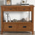 36'' Farmhouse Pine Wood Console Table Entry Sofa Table with 4 Drawers & 1 Storage Shelf (Brown)