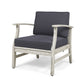 PERLA CLUB CHAIR, LIGHT GREY