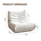 No Installation Bean Bag Chair Big Beanbag Chair Adults Bean Bag Lounger Foam Chair Living room or Gaming Venue Sofa in a box