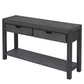 U_STYLE Console Table Entryway Table for Hallway Living Room with 2 Drawers and 1 Shelf