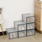 Hot Selling Foldable Shoe Storage Box, Stackable Shoe Cabinet, Dustproof Shoe Organizers Rack Shelf.