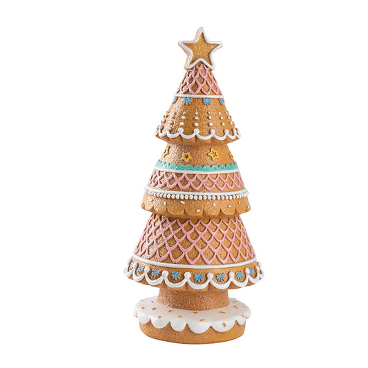 Gingerbread Table Tree – Home Holiday Centerpiece