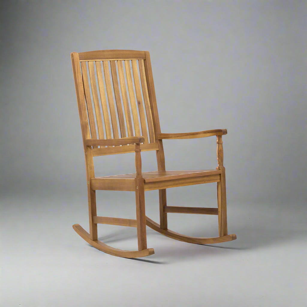 ARCADIA Rocking Chair, Comfortable and Stylish Design for Relaxing in Living Rooms or Nurseries