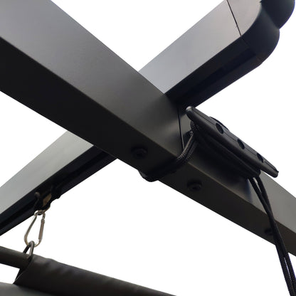 Outdoor Retractable Pergola Gray