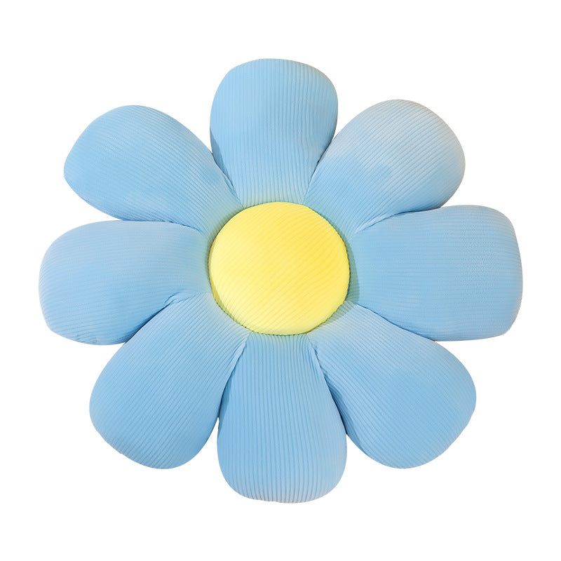 Daisy Flower Shaped Office Cushion, Computer Cushion, Sun Flower Tatami Cushion, Flower Petal Pillow, Cute Packaging