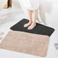 Non-Slip Rubber Mat for Bathroom and Entry Door - Household Floor Mat & Business Dust Mat, Effective Dirt Prevention