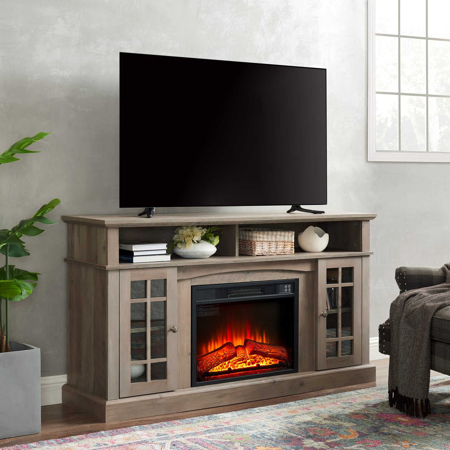 Classic TV Media Stand Modern Entertainment Console