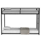 Adam Twin over Twin Metal Bunk, Black