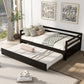 Twin or Double Twin Daybed with Trundle Espresso