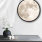 LED Mirror Moon Lamp Mercury Lamps Romantic Makeup Wood Frame Hanging Mirror Girl Gift Bedroom Decor