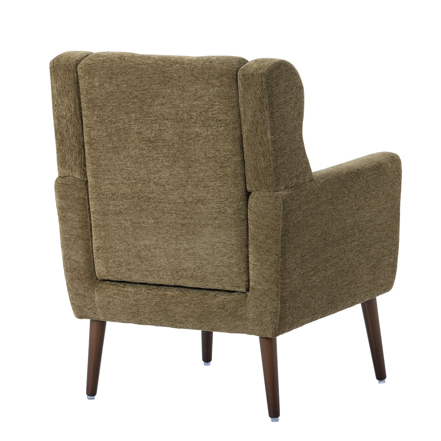 Modern Accent Chair Upholstered Foam Filled Living Room Chairs Comfy Reading Chair Mid Century Modern Chair