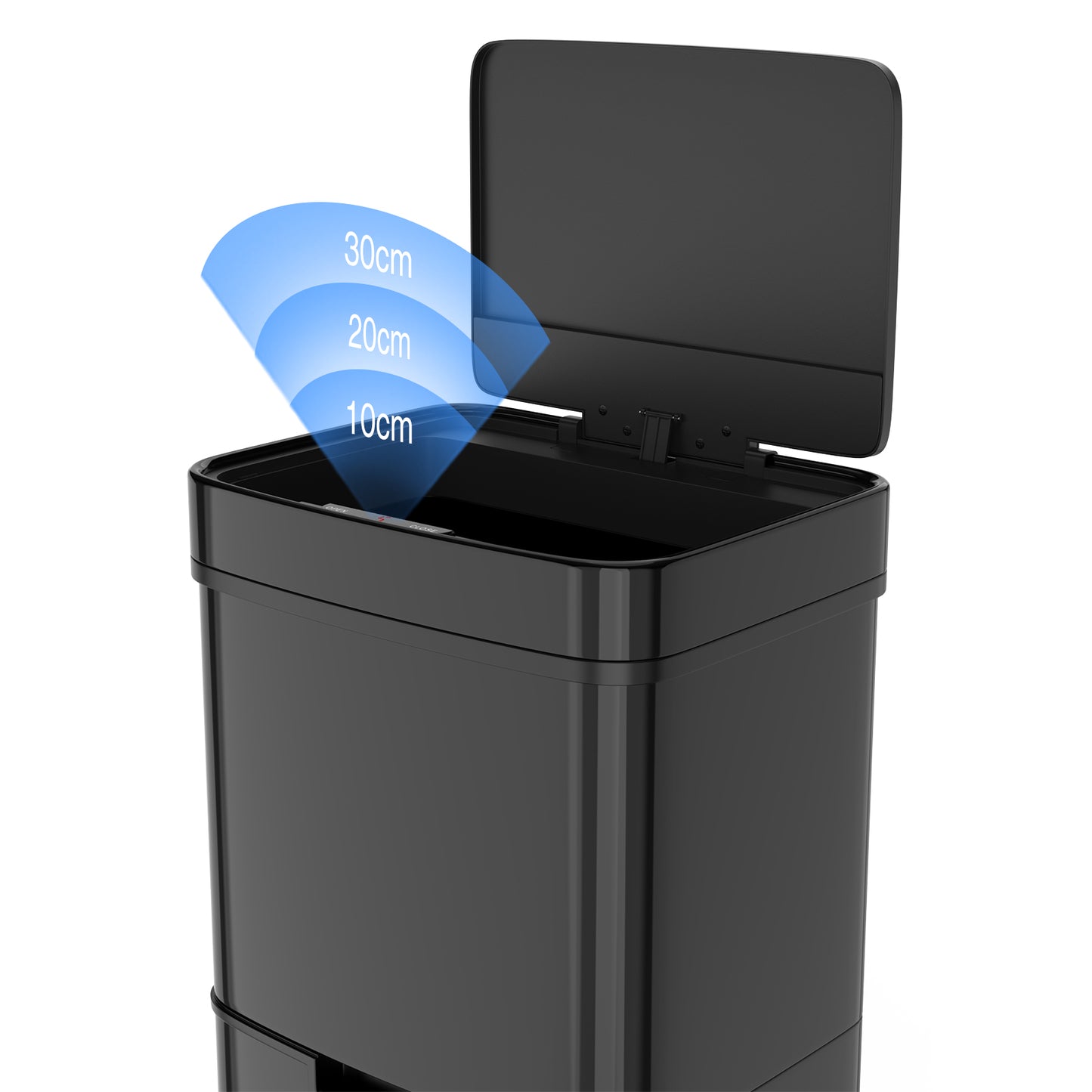 Black Garbage Bin