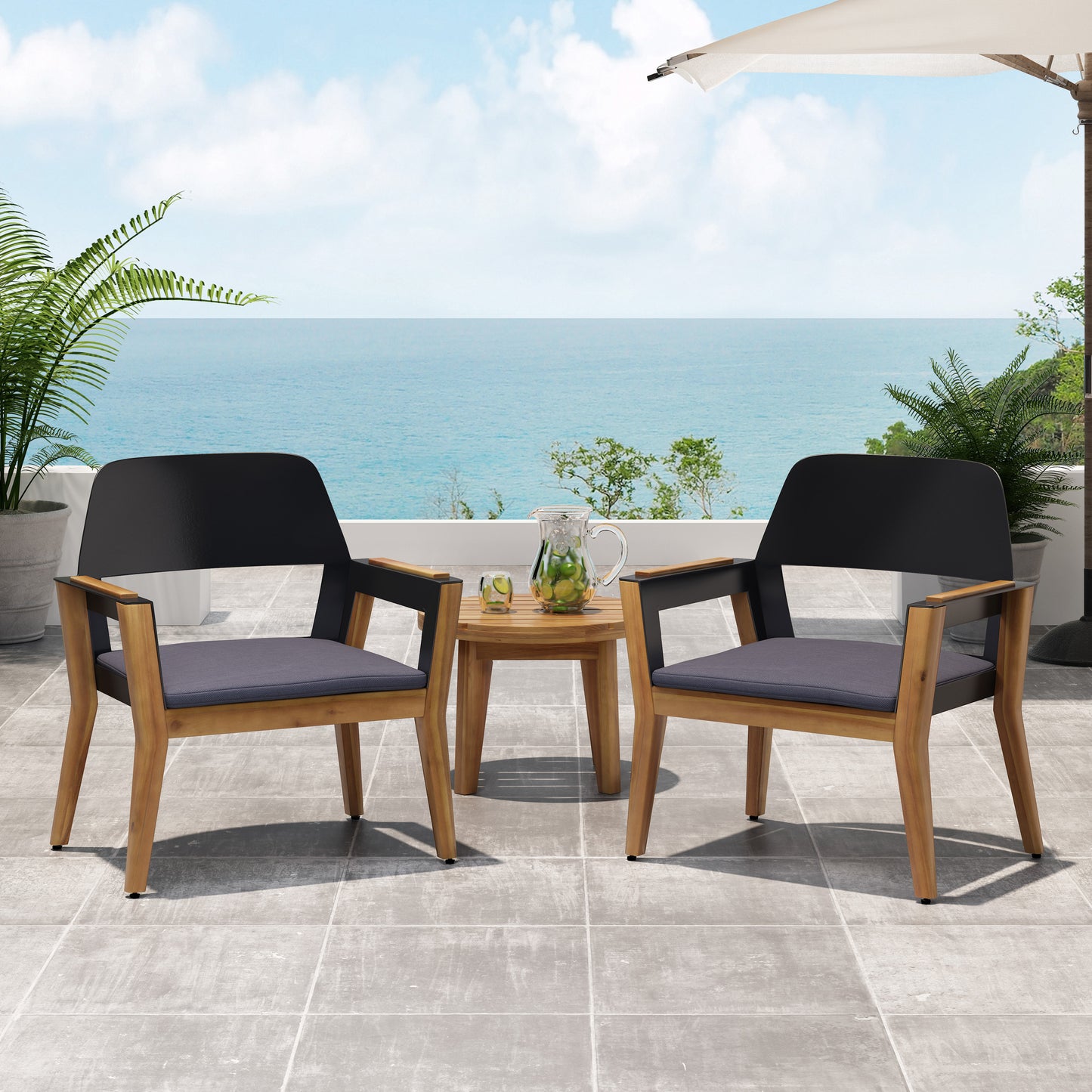 Soho Club Chair MP2, Set of 2, Modern Design for Living Rooms and Offices