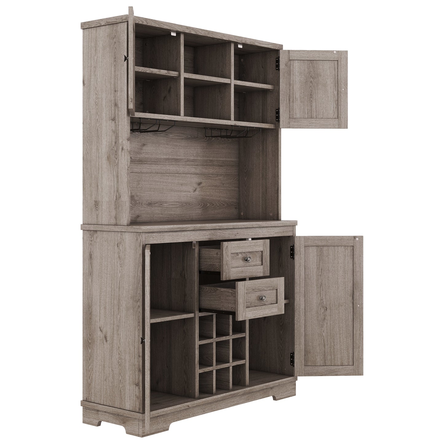 Coffee bar cabinets, kitchen cabinets with storage rooms, farmhouse wine cabinets with drawer racks and cabinets, dining cabinet