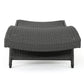 Salem PE Wicker Chaise Lounge, Perfect for Outdoor Relaxation and Lounging